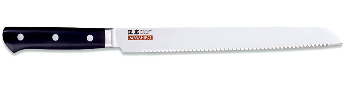 Кухонный нож для хлеба 240мм/ MASAHIRO