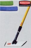 Комплект для уборки RUBBERMAID Q760-00-YEL/Q551-58-000, ручка телескопическая,115 - 186 см, алюминий, цвет желтый + насадка 40 см, алюминий