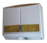 Диспенсер для бумажных полотенец ROCO 8957, пластик белый